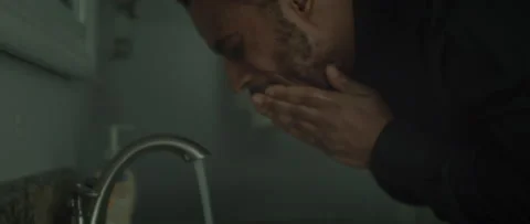 Contemplating change or self reflection Stock Footage 134617741