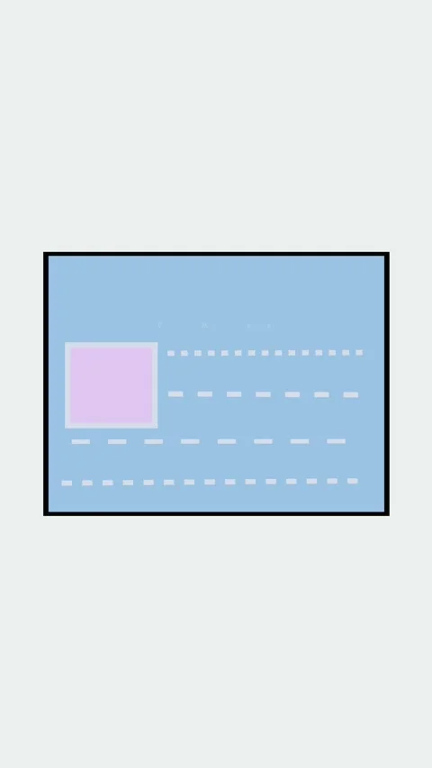Contemporary abstract animation of digital screen with interactive UI in ve.. Stock Footage 321627158