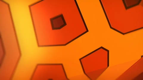 Contemporary abstract geometric background. 3d rendering digital loop animation Stock Footage 188716703