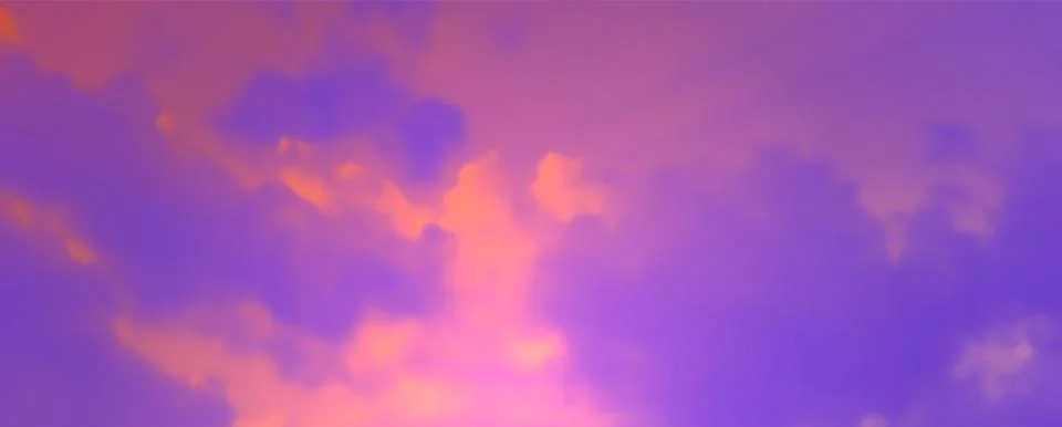 Contemporary Abstract Gradient Sky Background. Vivid Colored Realistic Vect.. Stockillustratie