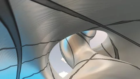 Contemporary Architecture Stock Illustration