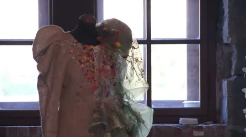 Contemporary art installation 2 Video stock 47146923