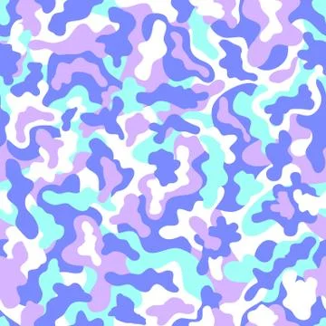 Contemporary camouflage pattern Stock Illustration