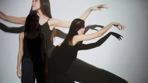 Contemporary dance Stock Footage 100054823