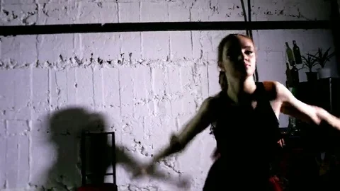 Contemporary dance performance of four dancers Stock Footage 69229593