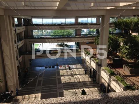 Contemporary interior architecture Stock Photos