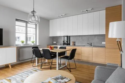 Contemporary kitchen design Stock-Fotos