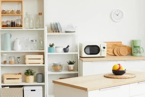 Contemporary Kitchen Interior Stock Photos