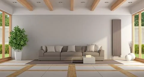 Contemporary lounge Stock Illustration