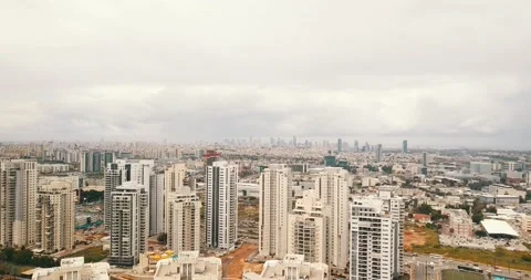 Contemporary Mediterranean city Stock Footage 147123745