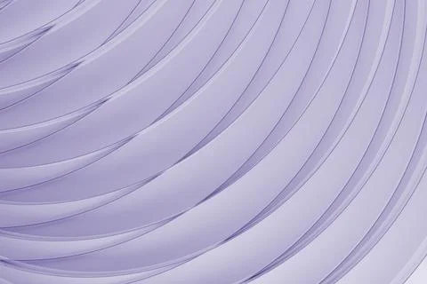 Contemporary minimalist abstract background, pattern - thin curved stripes, g Illustrazione stock