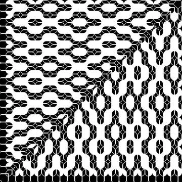 Contemporary Motifs Pattern Illustrazione stock