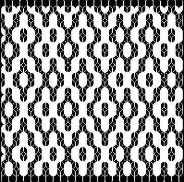 Contemporary Motifs Pattern Stock Illustration