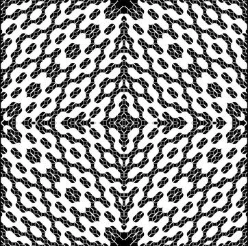 Contemporary Motifs Pattern Illustrazione stock