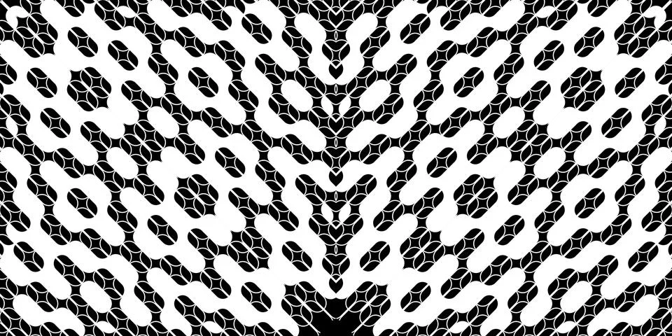 Contemporary Motifs Pattern Illustrazione stock