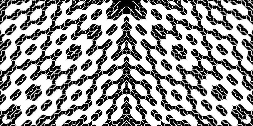 Contemporary Motifs Pattern Illustrazione stock