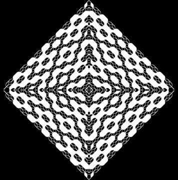 Contemporary Motifs Pattern Illustrazione stock