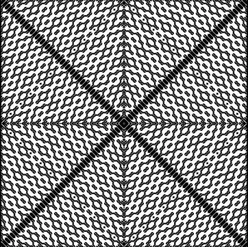Contemporary Motifs Pattern Illustrazione stock