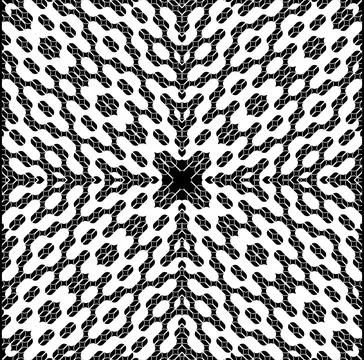 Contemporary Motifs Pattern Illustrazione stock