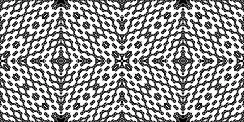 Contemporary Motifs Pattern Illustrazione stock