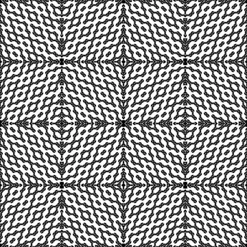Contemporary Motifs Pattern Illustrazione stock