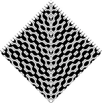Contemporary Motifs Pattern Illustrazione stock