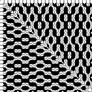 Contemporary Motifs Pattern Illustrazione stock