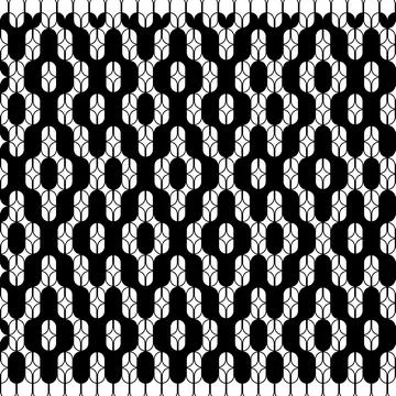 Contemporary Motifs Pattern Illustrazione stock