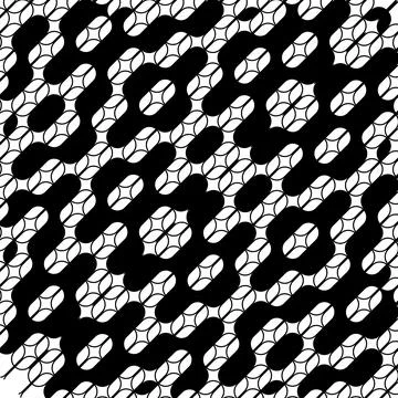 Contemporary Motifs Pattern Illustrazione stock