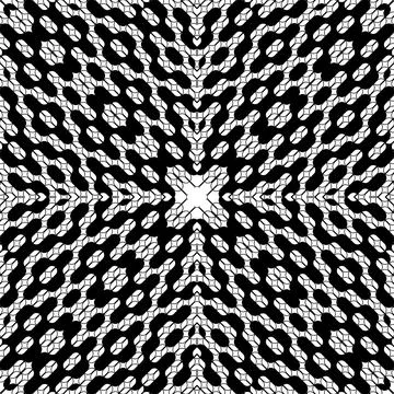 Contemporary Motifs Pattern Illustrazione stock