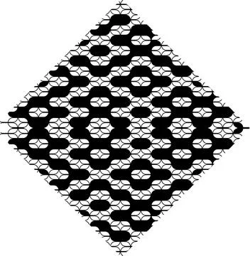 Contemporary Motifs Pattern Illustrazione stock