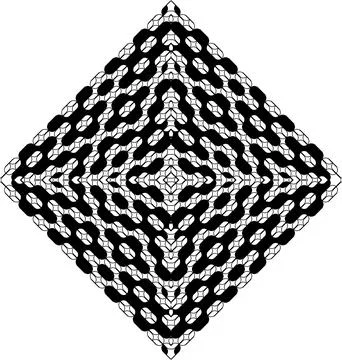 Contemporary Motifs Pattern Illustrazione stock