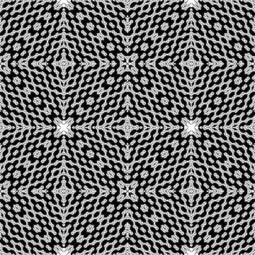 Contemporary Motifs Pattern Illustrazione stock