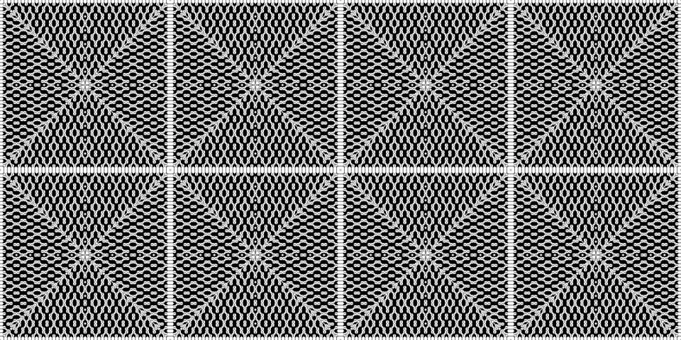 Contemporary Motifs Pattern Illustrazione stock