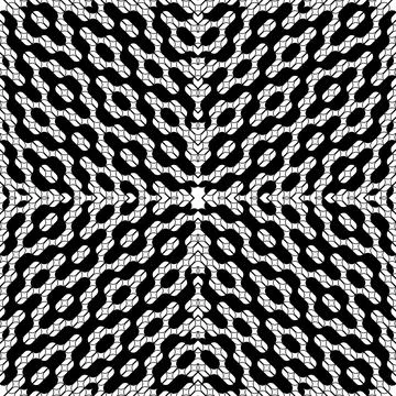 Contemporary Motifs Pattern Illustrazione stock