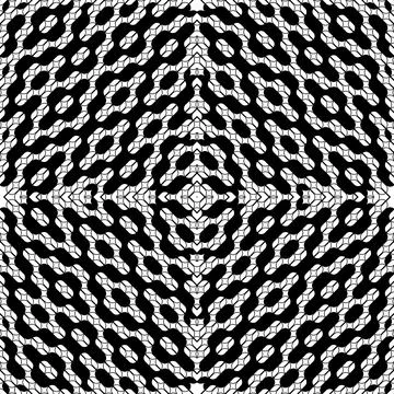 Contemporary Motifs Pattern Illustrazione stock