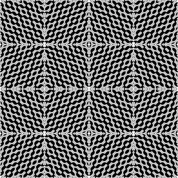 Contemporary Motifs Pattern Illustrazione stock