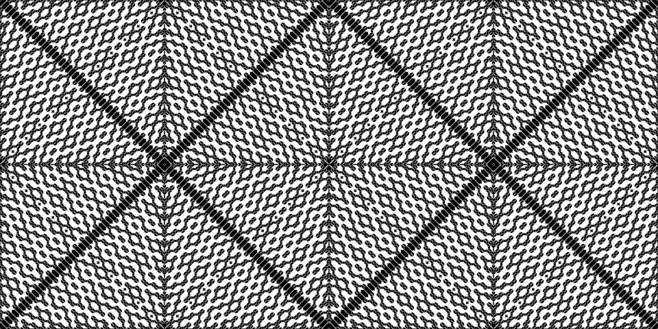 Contemporary Motifs Pattern Stock Illustration