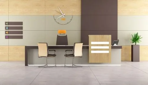 Contemporary reception Stock Illustration