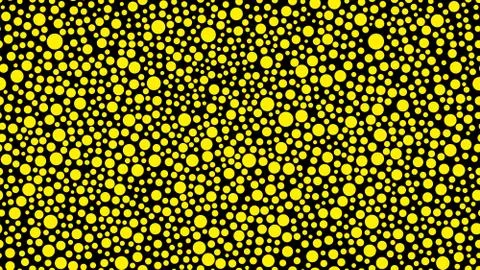 Contemporary screensaver with elements of geometry. Illustrazione stock