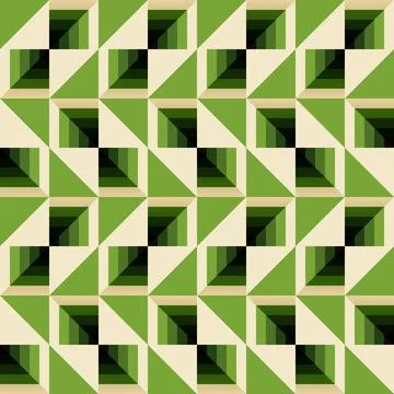 Contemporary seamless geometric pattern, square shapes. Clean abstract design Illustrazione stock