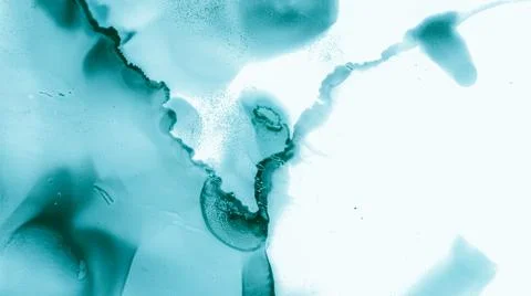 Contemporary Wave Background. Alcohol Inks Stock Illustration