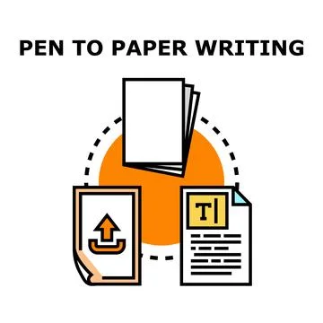 Content creation and document uploading process concept 库存插图