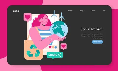 Content creation. Flat Vector Illustration Stock Illustration