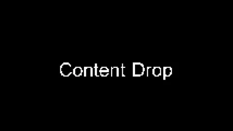 Content drop Stock Footage 317443601