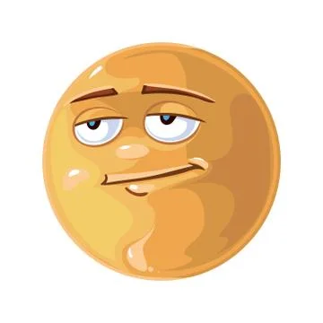 Content emotion Stock Illustration