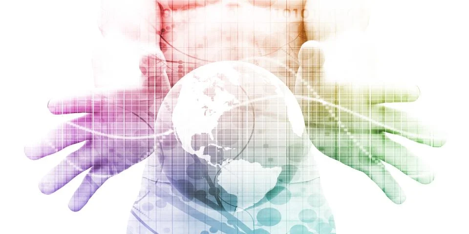 Content Management Software 스톡 일러스트
