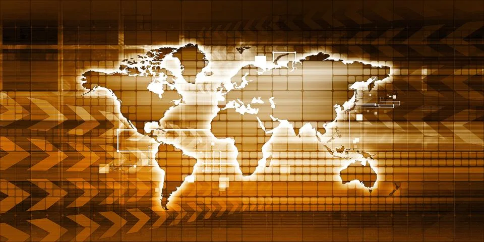 Content Management Software Illustrazione stock