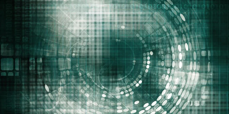 Content Management Software Stock Illustration