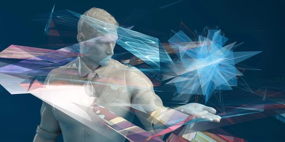 Content Management Software Stock Illustration